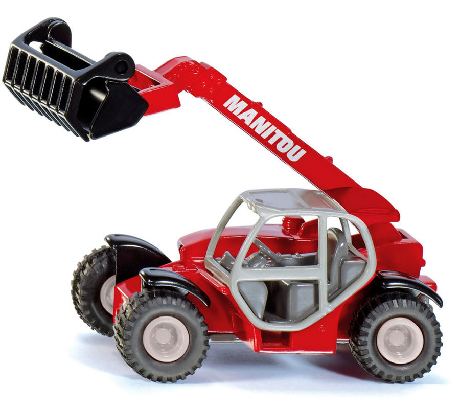 Manitou Telescopic Loader Siku die-cast model, side view