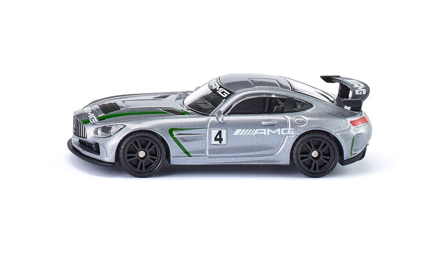 Mercedes-AMG GT4 Siku die-cast model, side view
