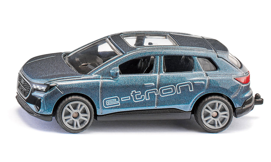 Audi Q4 E-Tron Siku die-cast model, side view
