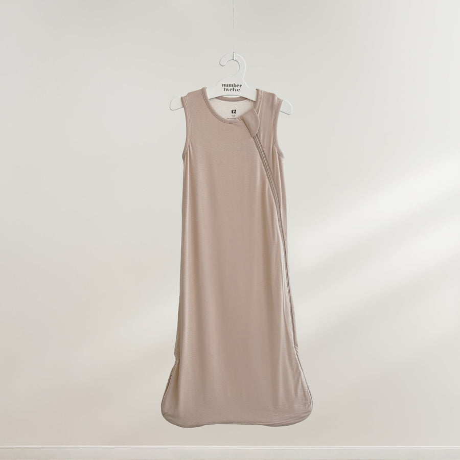 Number Twelve Bamboo Sleep Bag 0.5 TOG in Bloom, flat lay