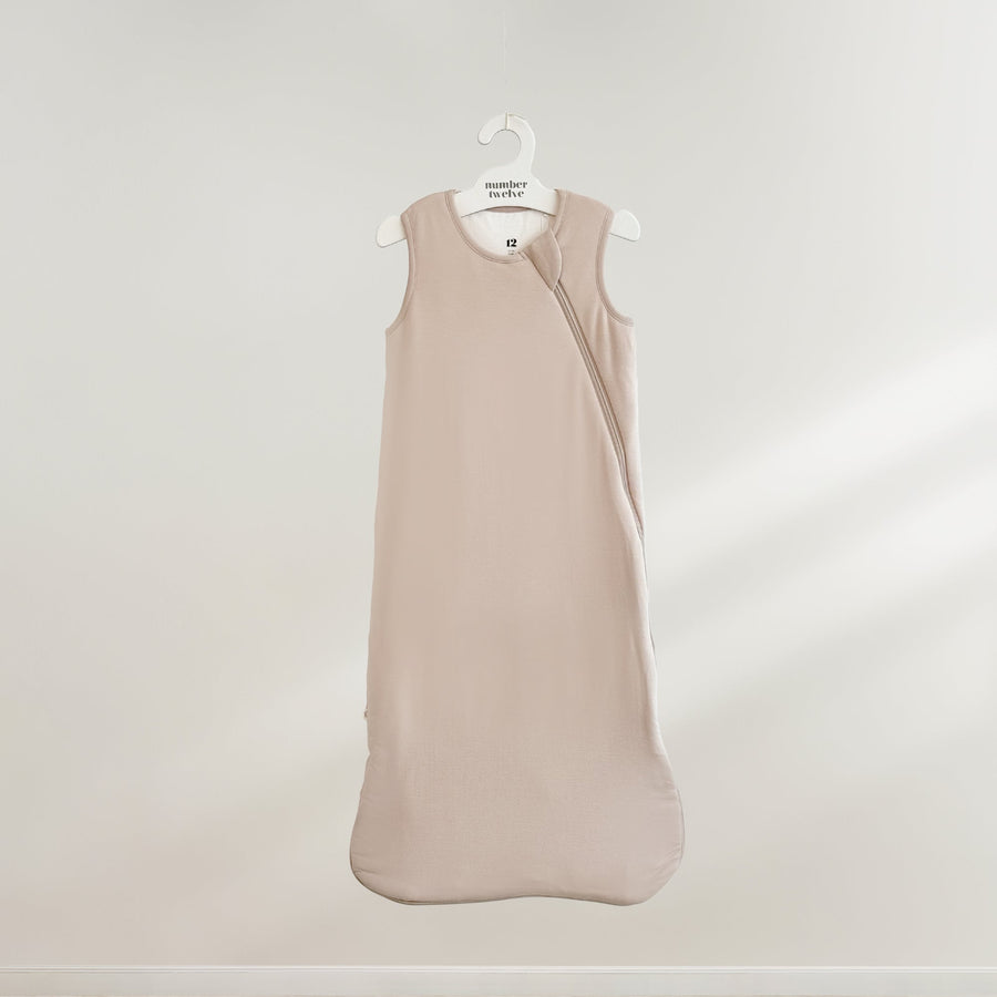 Number Twelve Bamboo Sleep Bag 1.0 TOG in Bloom, flat lay