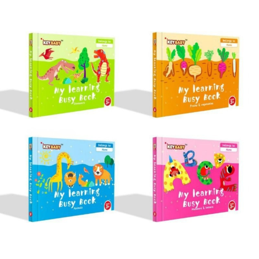 ELM Keybaby Hardcover Velcro Busy Book