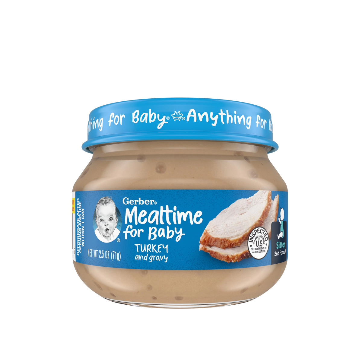 Gerber 2nd Foods Turkey & Gravy