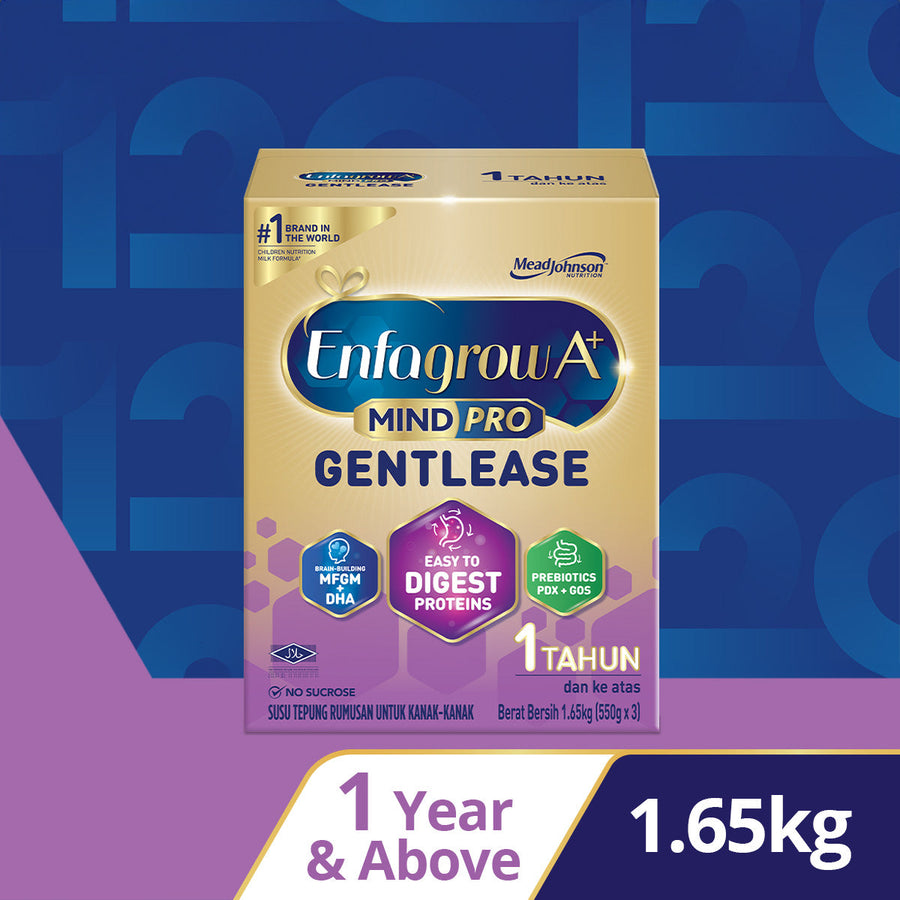 Enfagrow A+ MindPro Gentlease 1.65kg carton