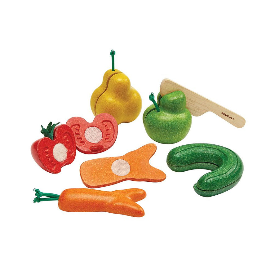 PlanToys Wonky Fruit & Vegetables