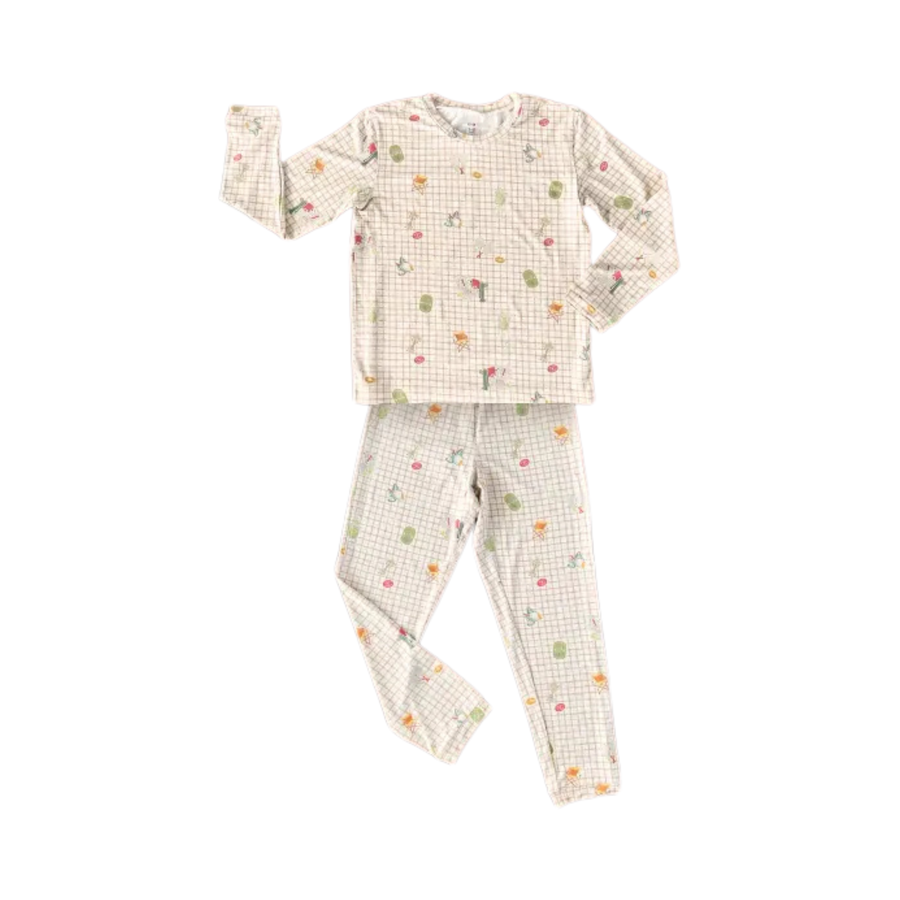 Koobicles Tencel Little Athletes In Tennis Kid Pajamas
