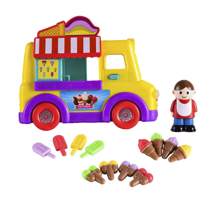 Infunbebe My 1st Ice Cream Van with vendor figure and ice creams