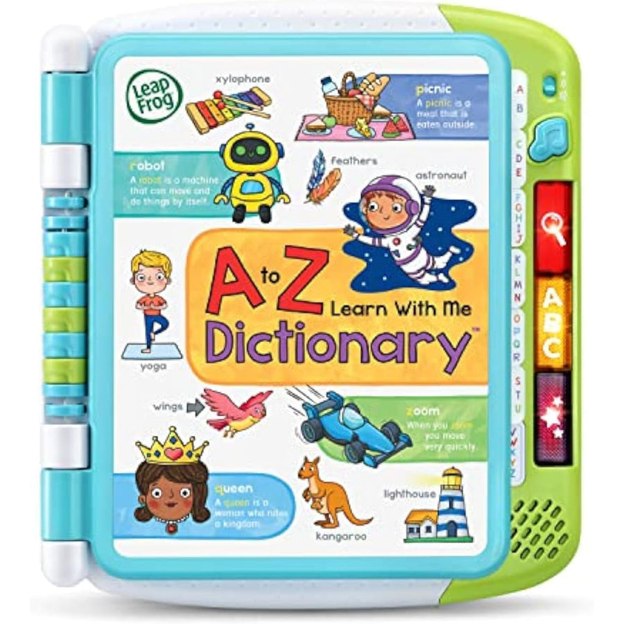 LeapFrog A to Z Learn With Me Dictionary, cover