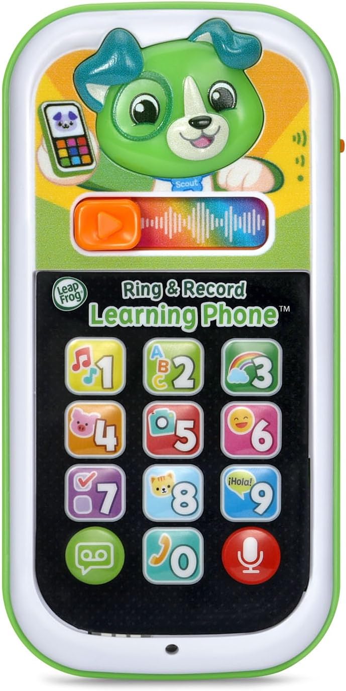 LeapFrog Scout's Ring & Record Learning Phone, front