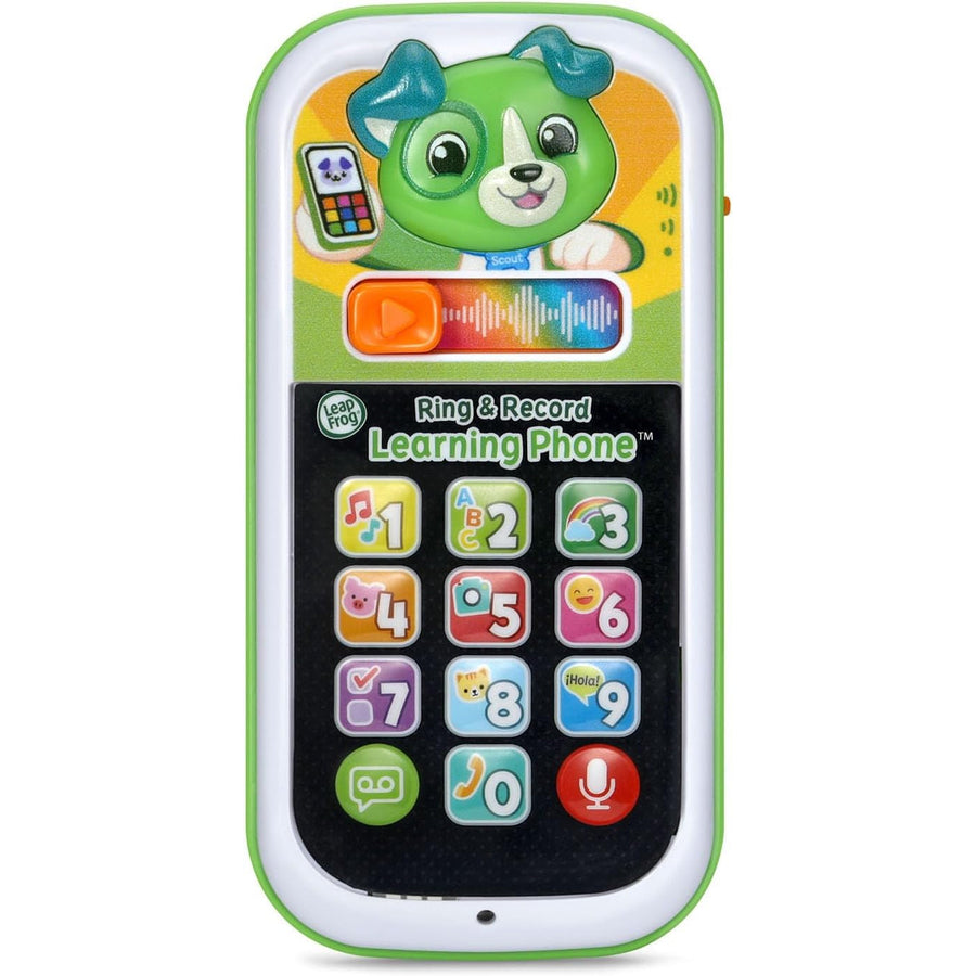 LeapFrog Scout's Ring & Record Learning Phone, front