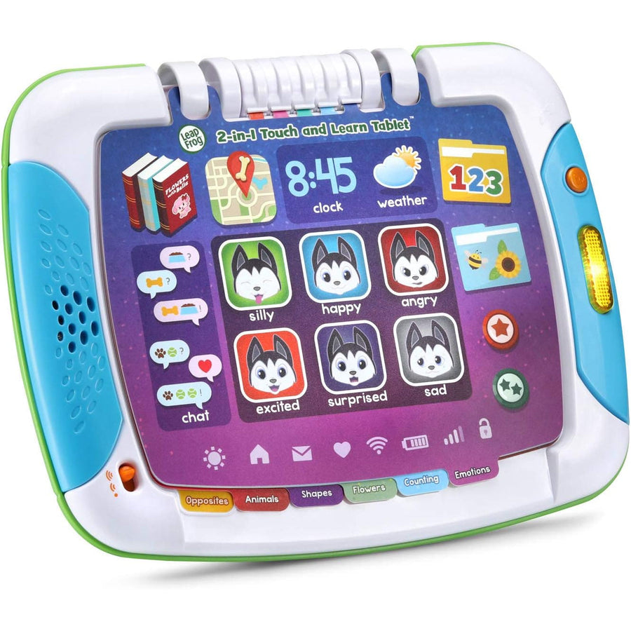 LeapFrog 2-in-1 Touch & Learn Tablet, activity side