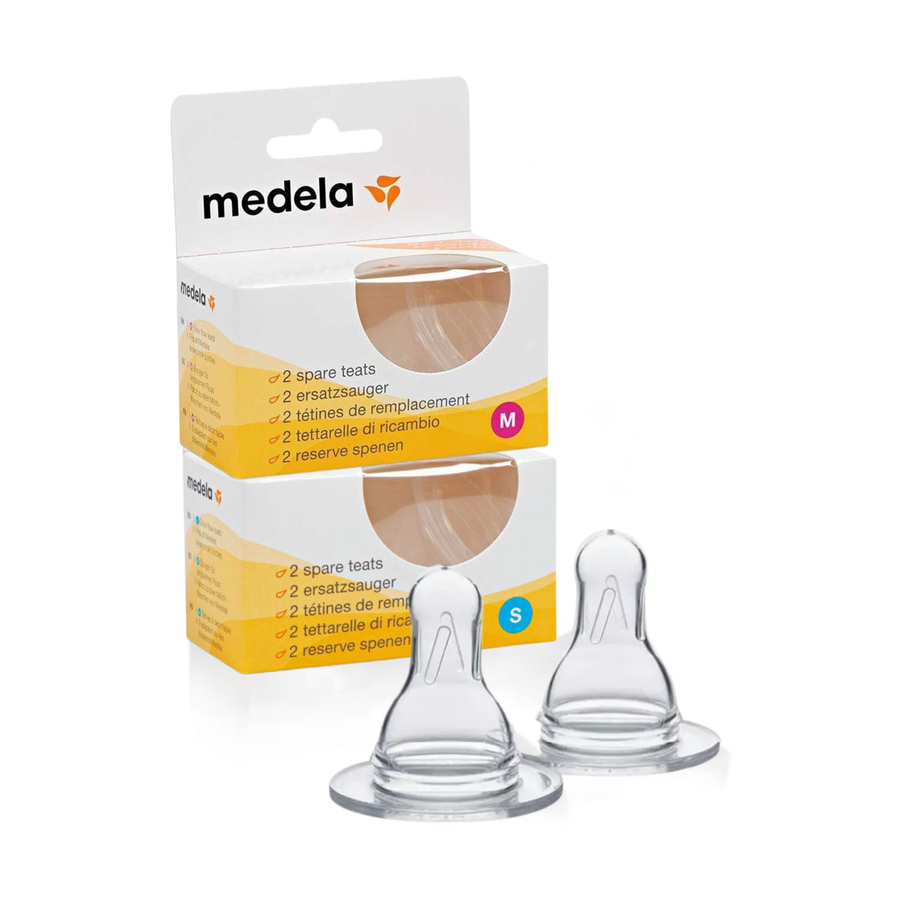 Medela Spare Bottle Replacement Teat (2Pcs)