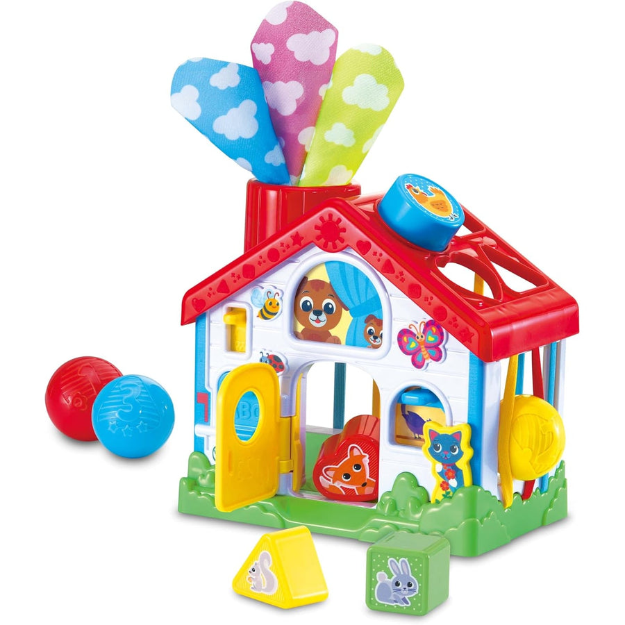 LeapFrog 4-in-1 Discovery House with tissues, balls and shape blocks