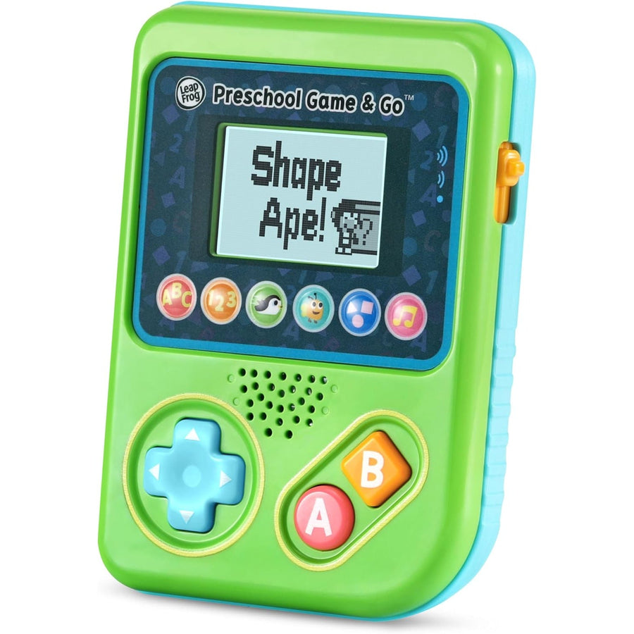 LeapFrog Preschool Game & Go handheld, Shape Ape game on screen