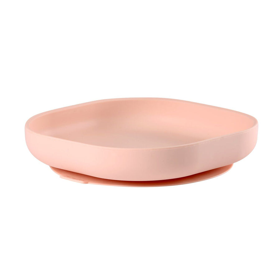 Beaba Silicone Suction Plate Light Pink