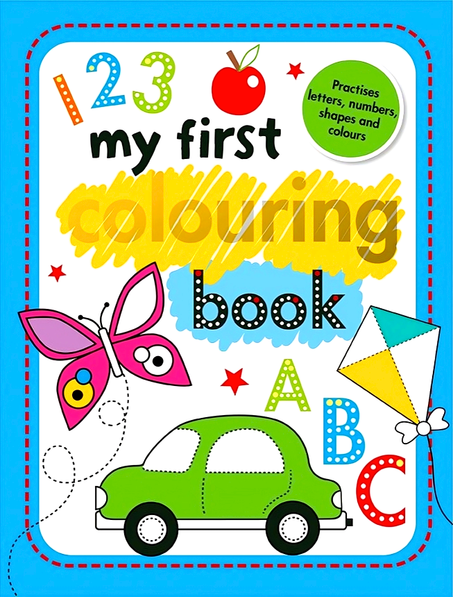 My First Colouring Book by Make Believe Ideas - front cover