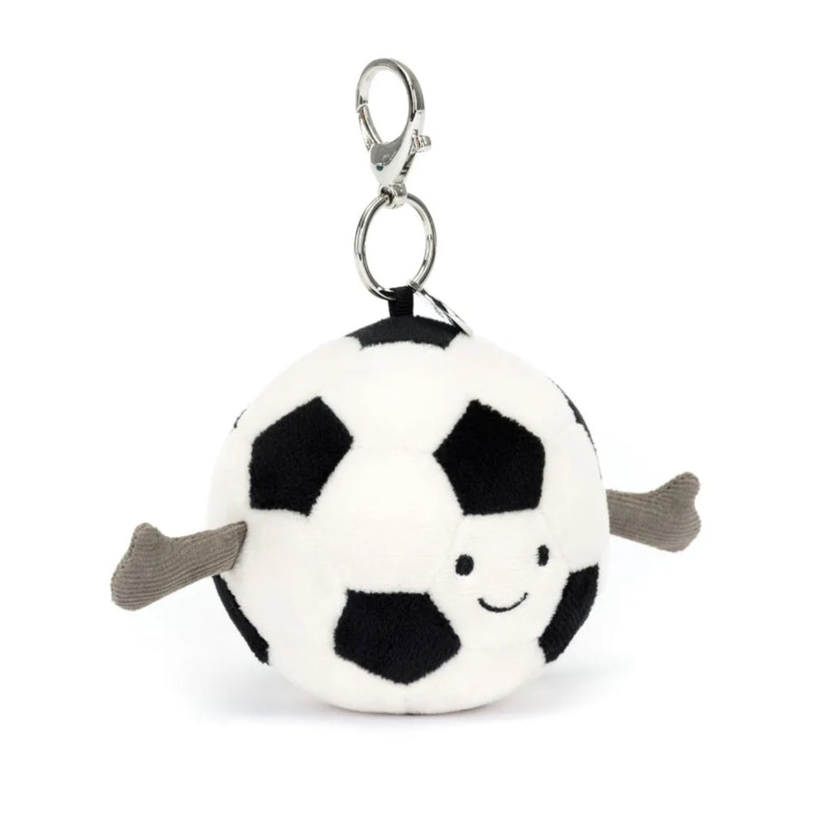 Jellycat Amuseable Sports Football Bag Charm (16cm x 8cm)