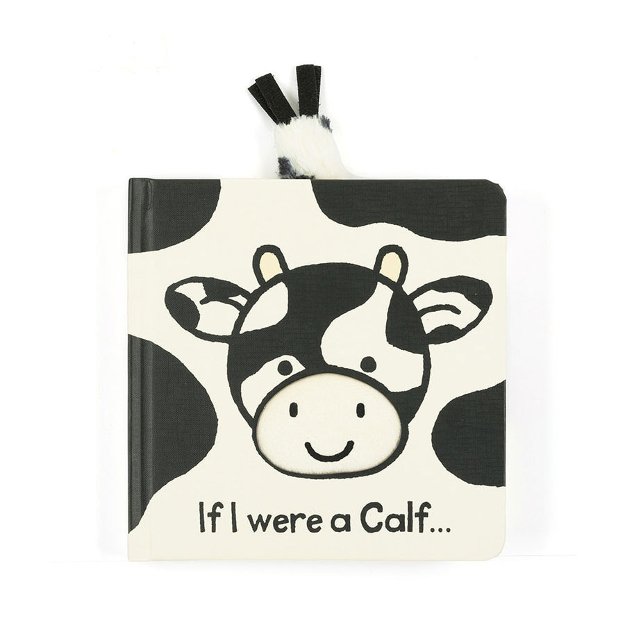 Jellycat If I Were A Calf Board Book cover
