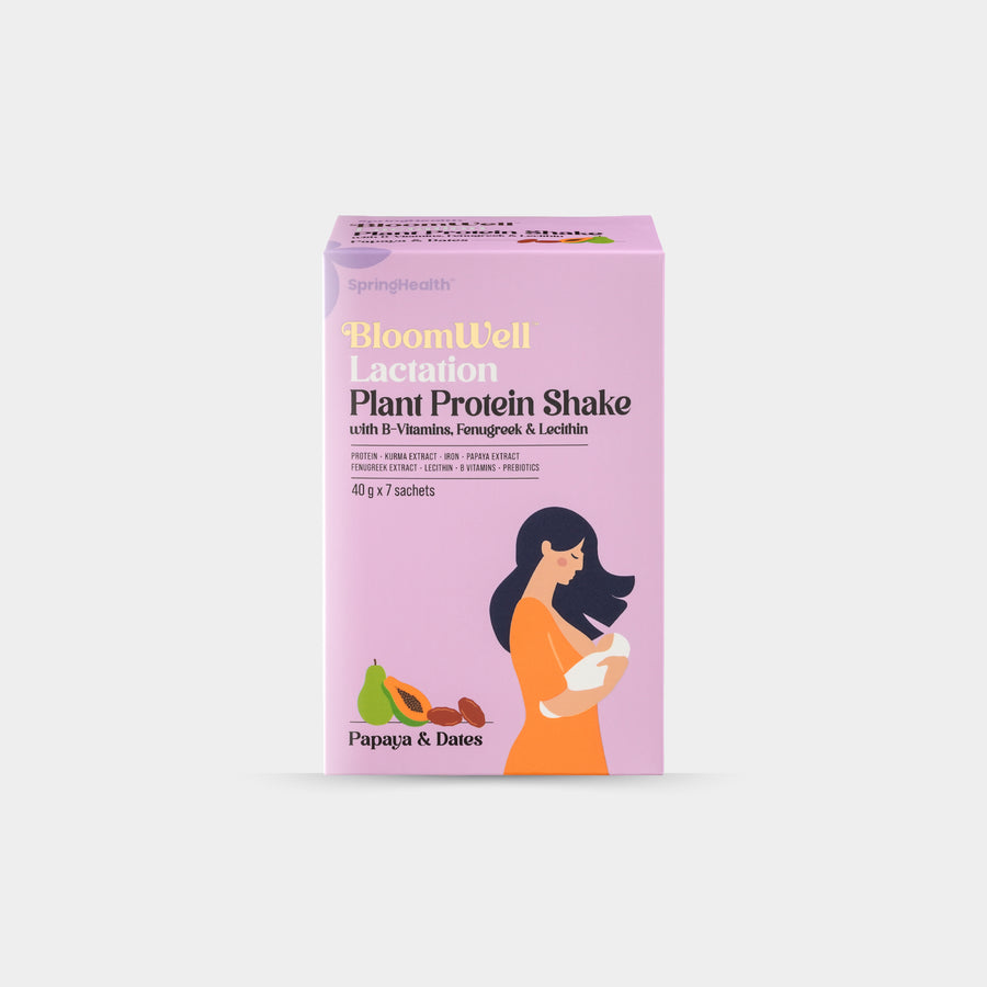 BloomWell™ Lactation Plant Protein Shake with B-Vitamins, Fenugreek & Lecithin