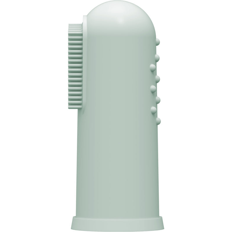 Dr. Brown's Silicone Finger Toothbrush with Storage Case, Grey