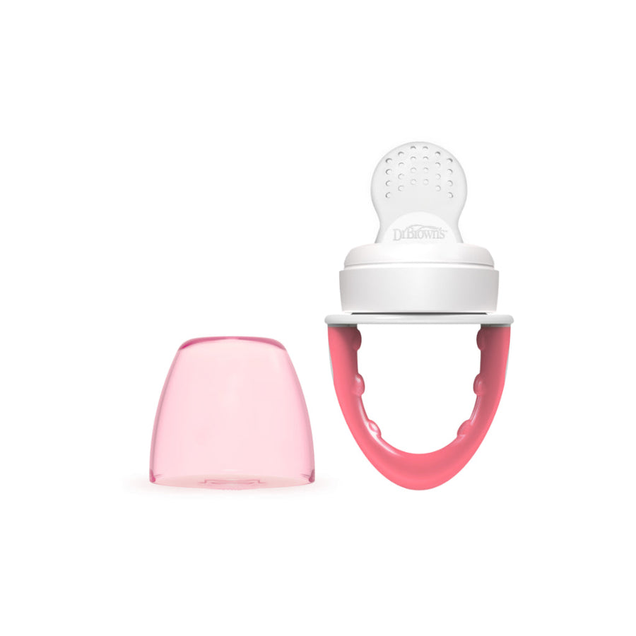 Dr. Brown's Fresh Firsts Silicone Feeder, Pink, 1-Pack