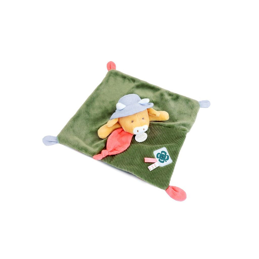 Doudou et Compagnie Aneth the Cow flat comforter, 27 cm