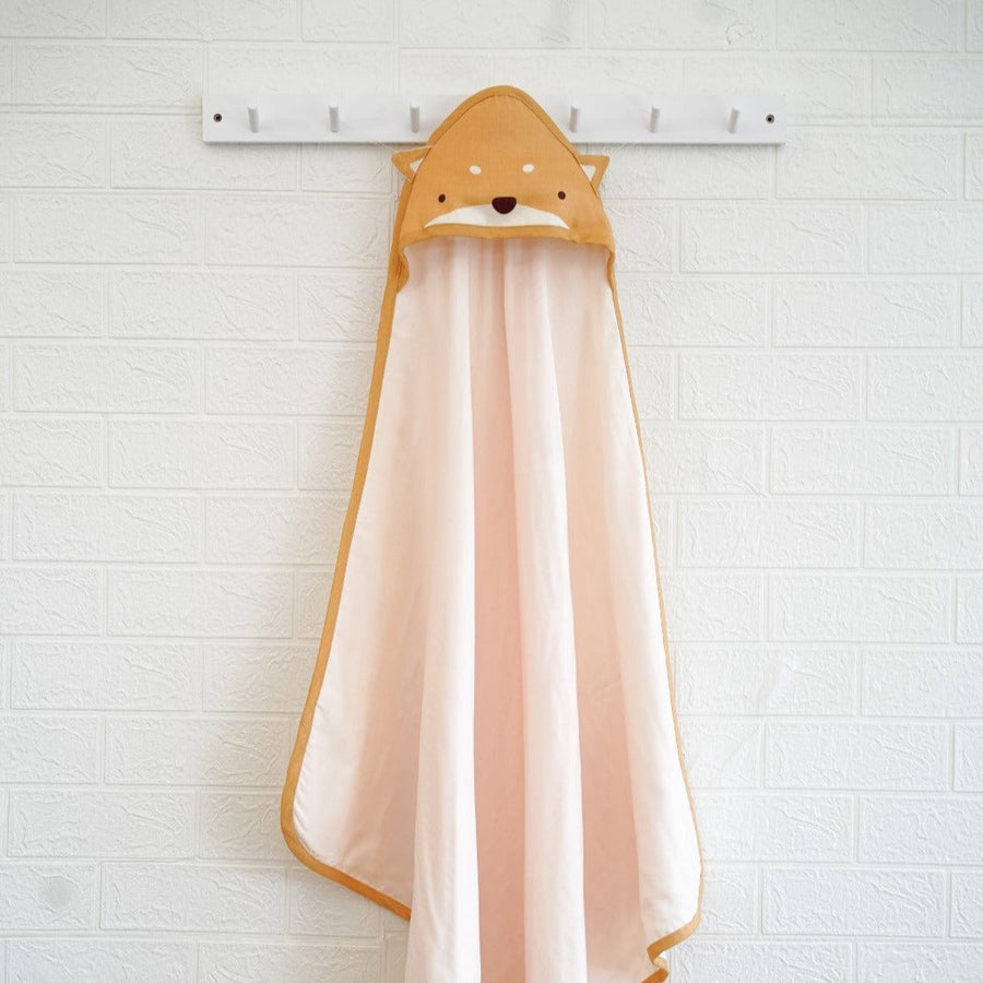 Granny Ben TENCEL animal hooded swaddle, Hoshi character