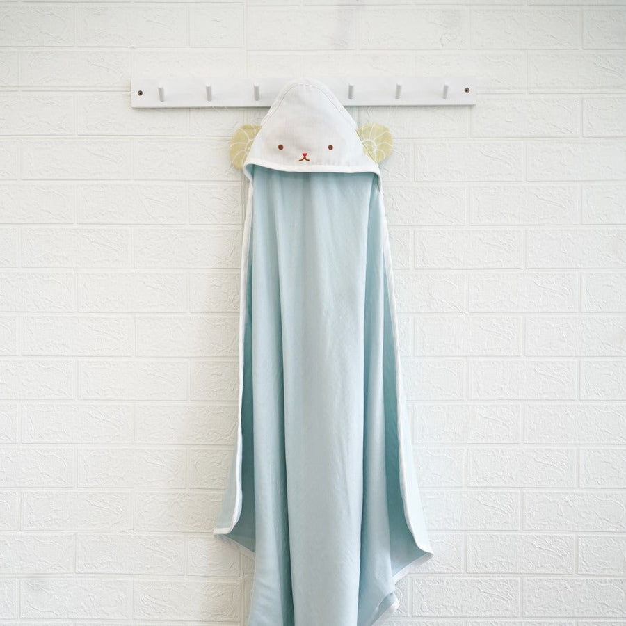 Granny Ben TENCEL animal hooded swaddle, Ella character