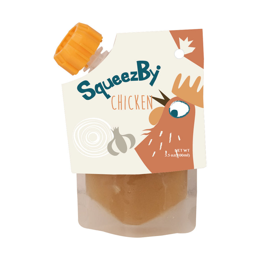 Squeezby ABF Chicken Bone Broth pouch