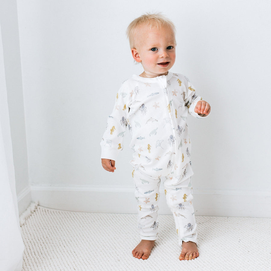 KAYS + KINS Growsuit - Sea Friends - 0-3M