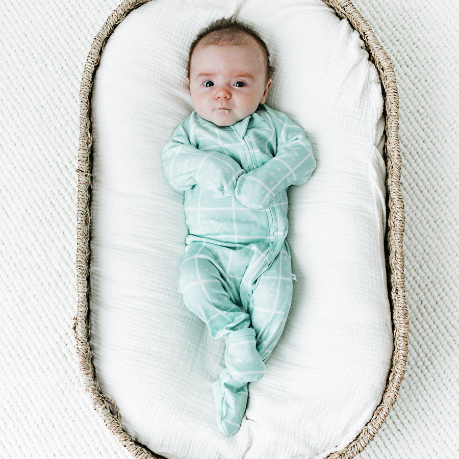 KAYS + KINS Growsuit - Sea Foam - 0-3M