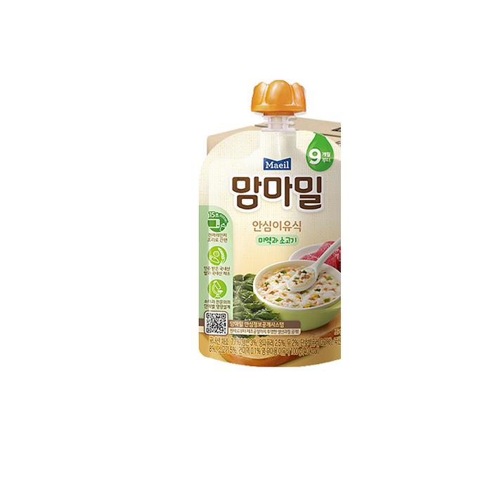 Maeil Seaweed & Beef Porridge 100g pouch