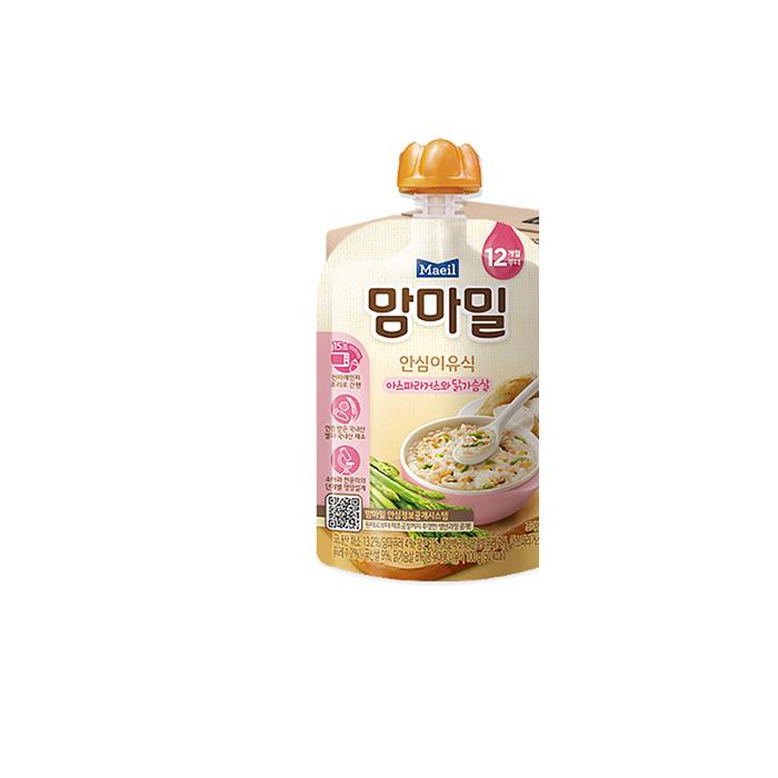Maeil Chicken Breast & Asparagus Porridge 100g pouch