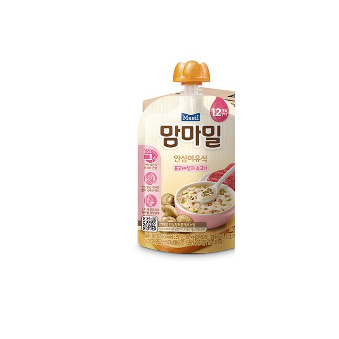 Maeil Mushroom & Beef Porridge 100g pouch