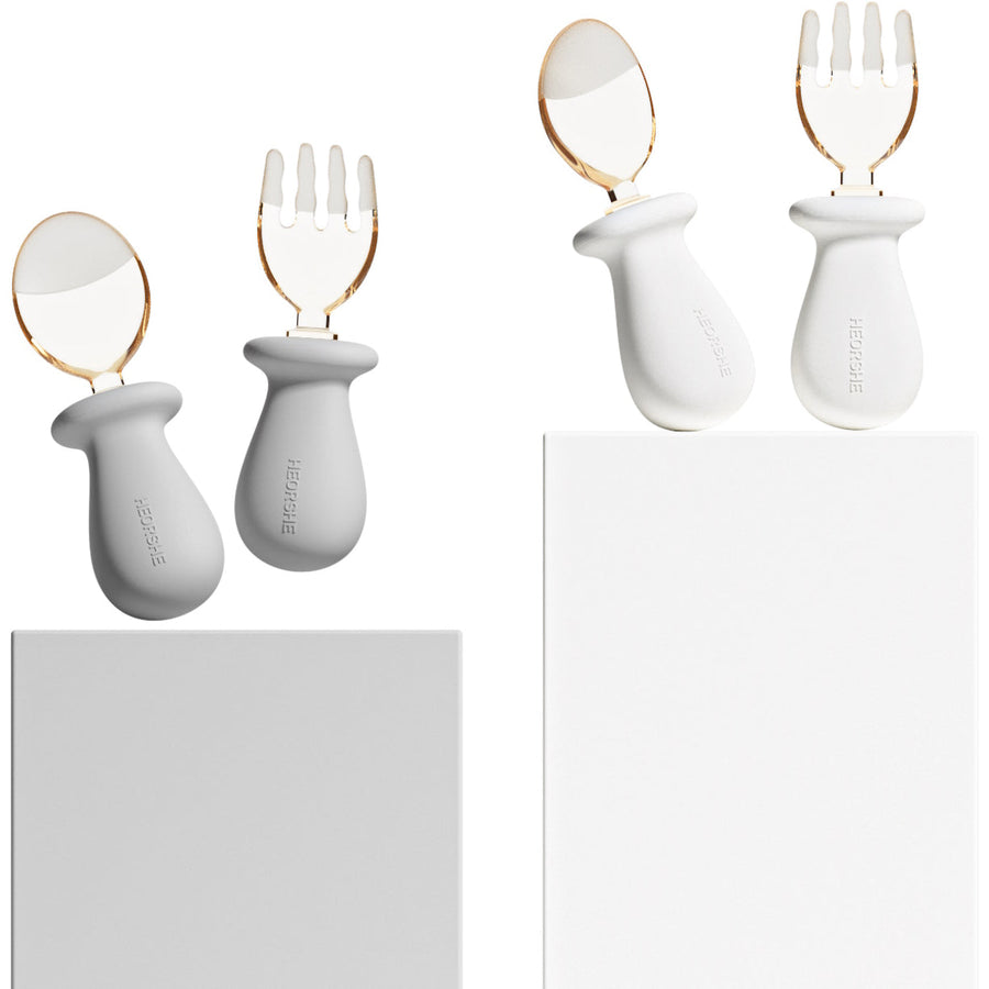 HE OR SHE Tiny Spoon Fork Set