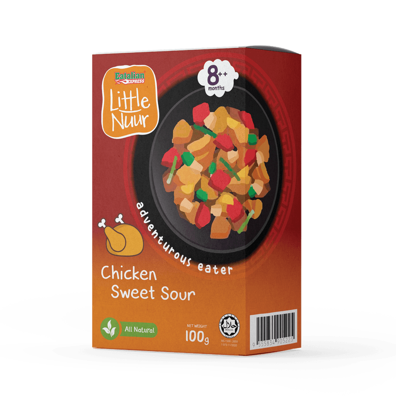 Little Nuur Lauk Chicken Sweet Sour 100g, 8m+