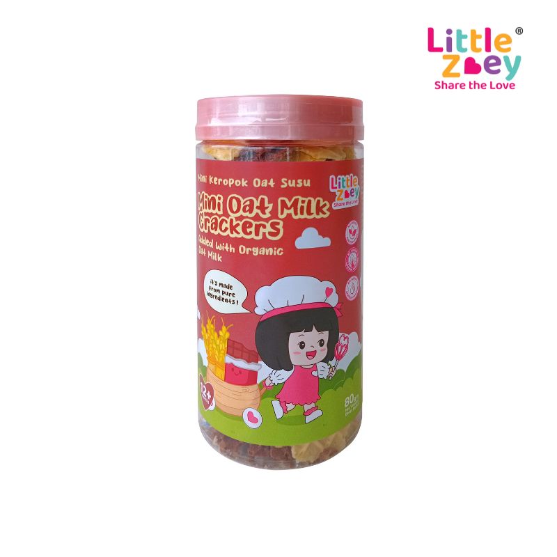 Little Zoey Oat Milk Crackers 80g