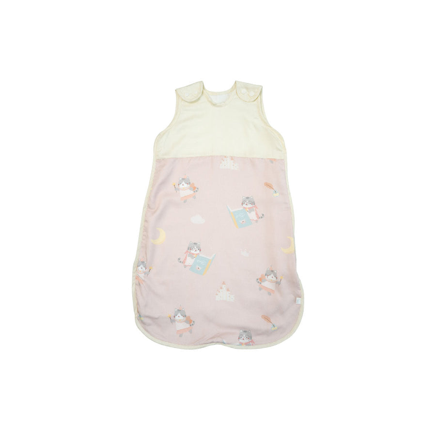 Granny Ben Micro Tencel baby sleeping bag in the Little Fairy Cat Mother print