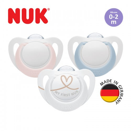 NUK Star Silicone Soother Size 0
