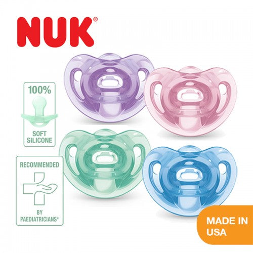 NUK Sensitive Silicone Soother Size 1