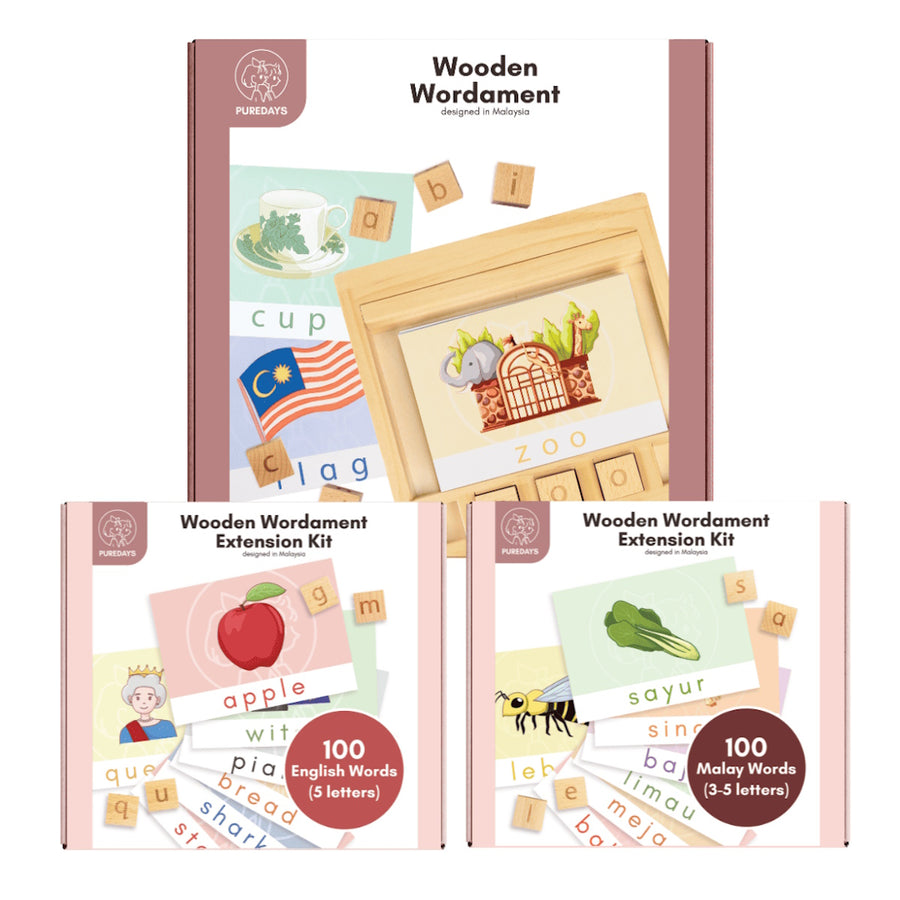 Pure Days Wooden Wordament