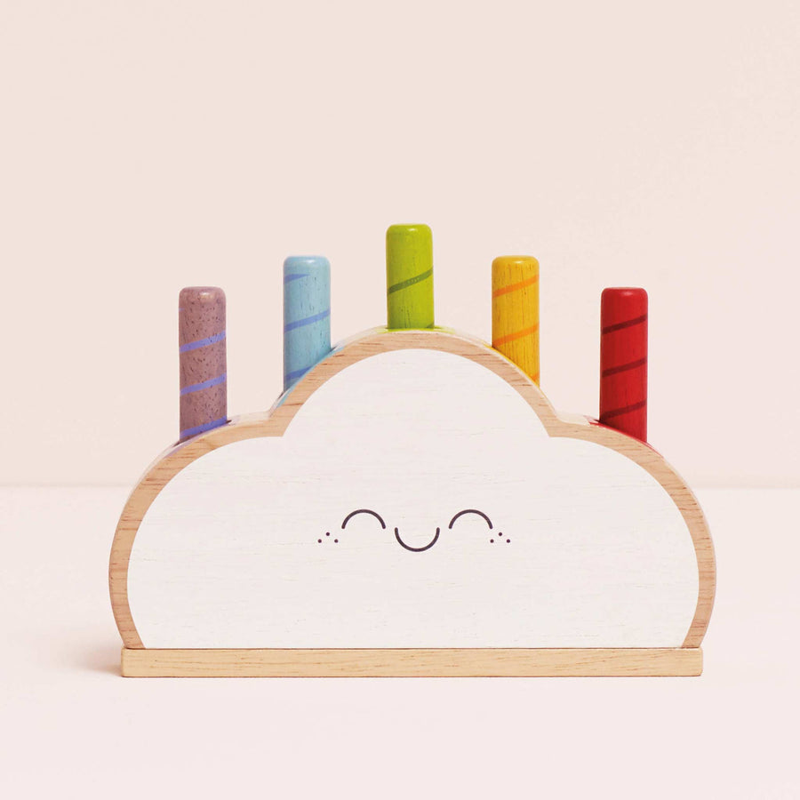 Le Toy Van Petilou Rainbow Cloud Pop-up Toy PL133