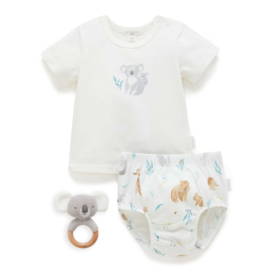 Purebaby Koala Friends 3 Piece Gift Pack