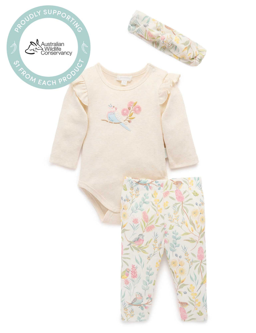 Purebaby Aviary Garden 3 Piece Set