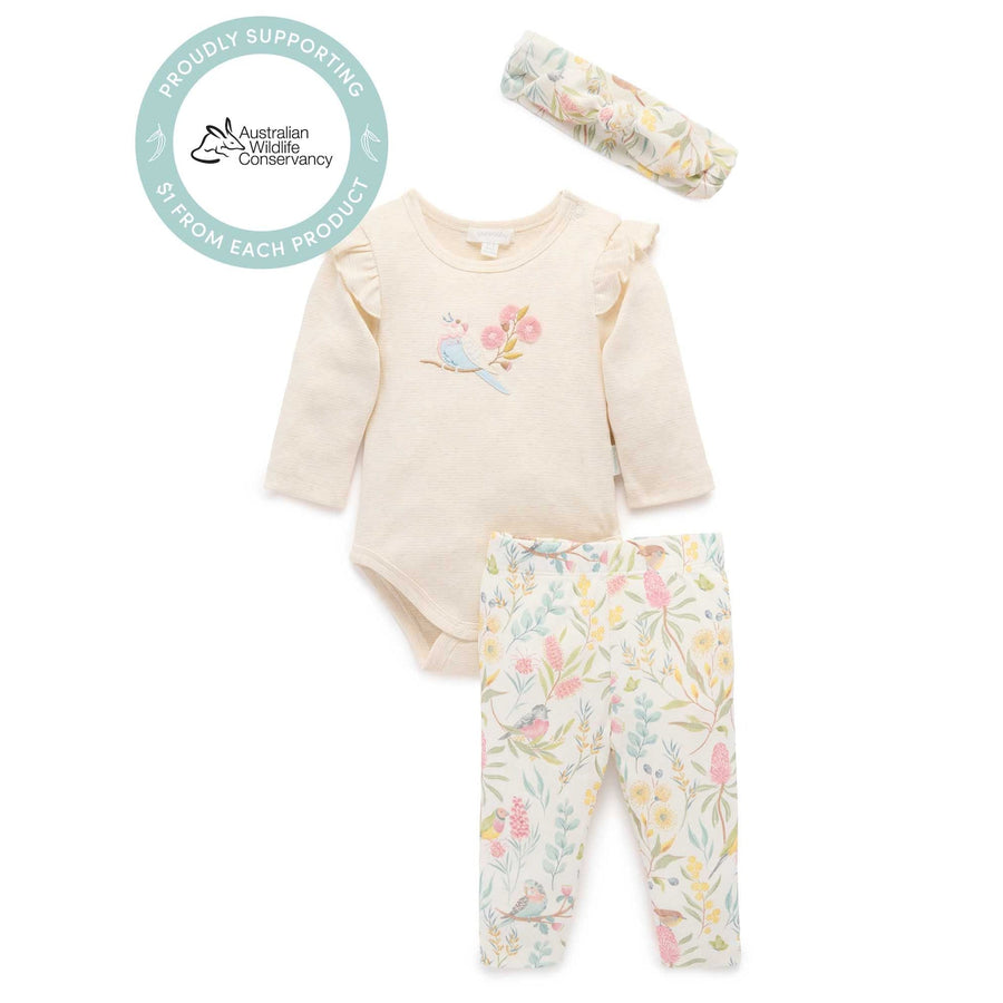 Purebaby Aviary Garden 3 Piece Set