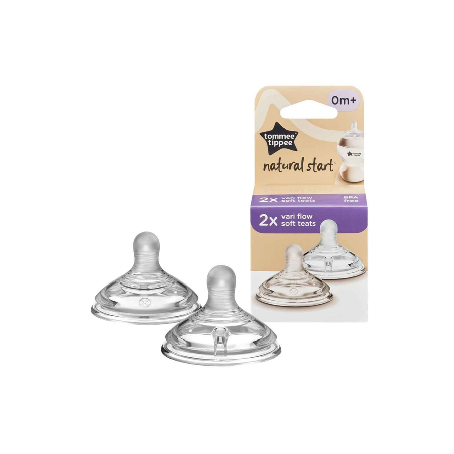 Tommee Tippee Natural Start Soft Teat Pk2 Variflow