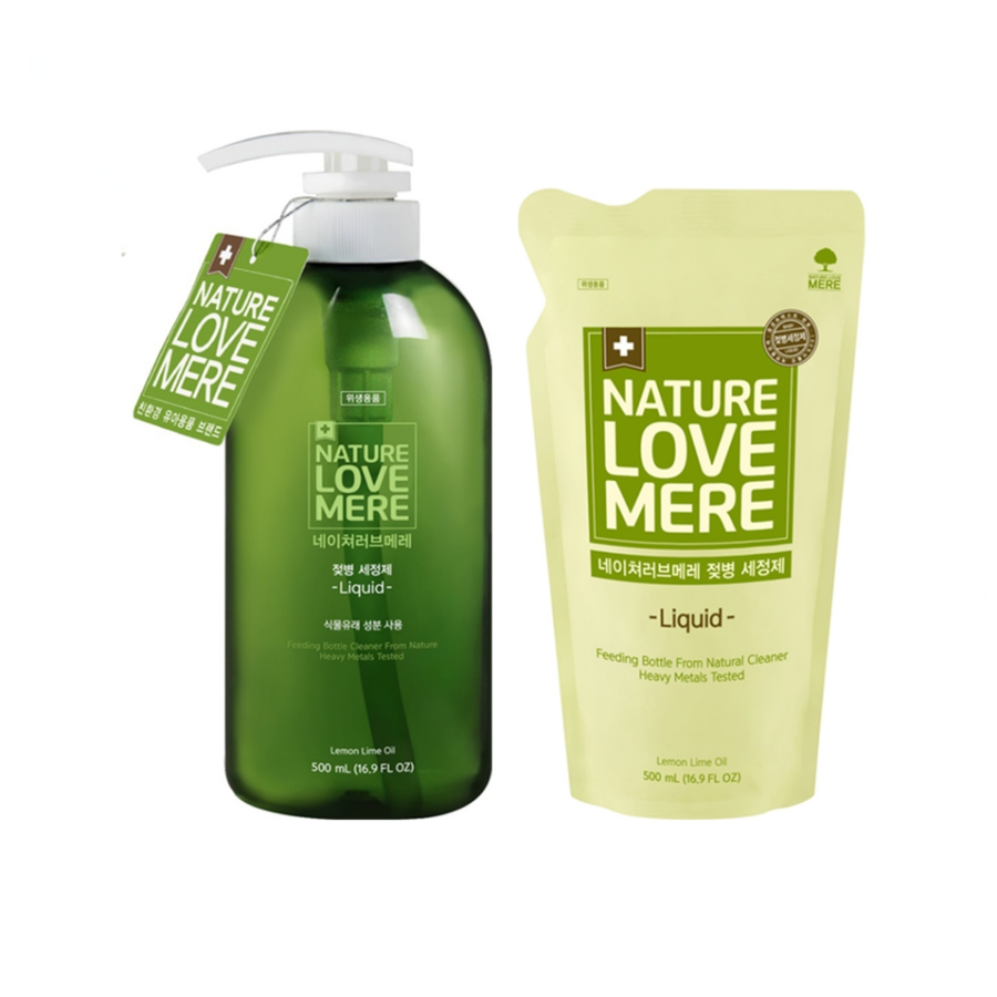 Nature Love Mere Baby Bottle Cleanser Liquid (Lemon Lime Oil)