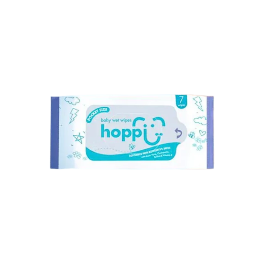 Hoppi Baby Wet Wipes Mini Pack