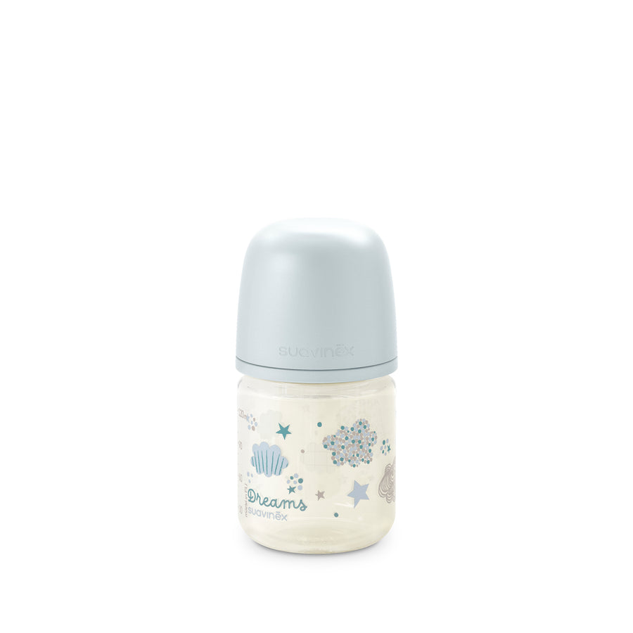 Suavinex Dreams Glass Baby Bottle SX Pro 120ml Extra Slow Flow 0+months
