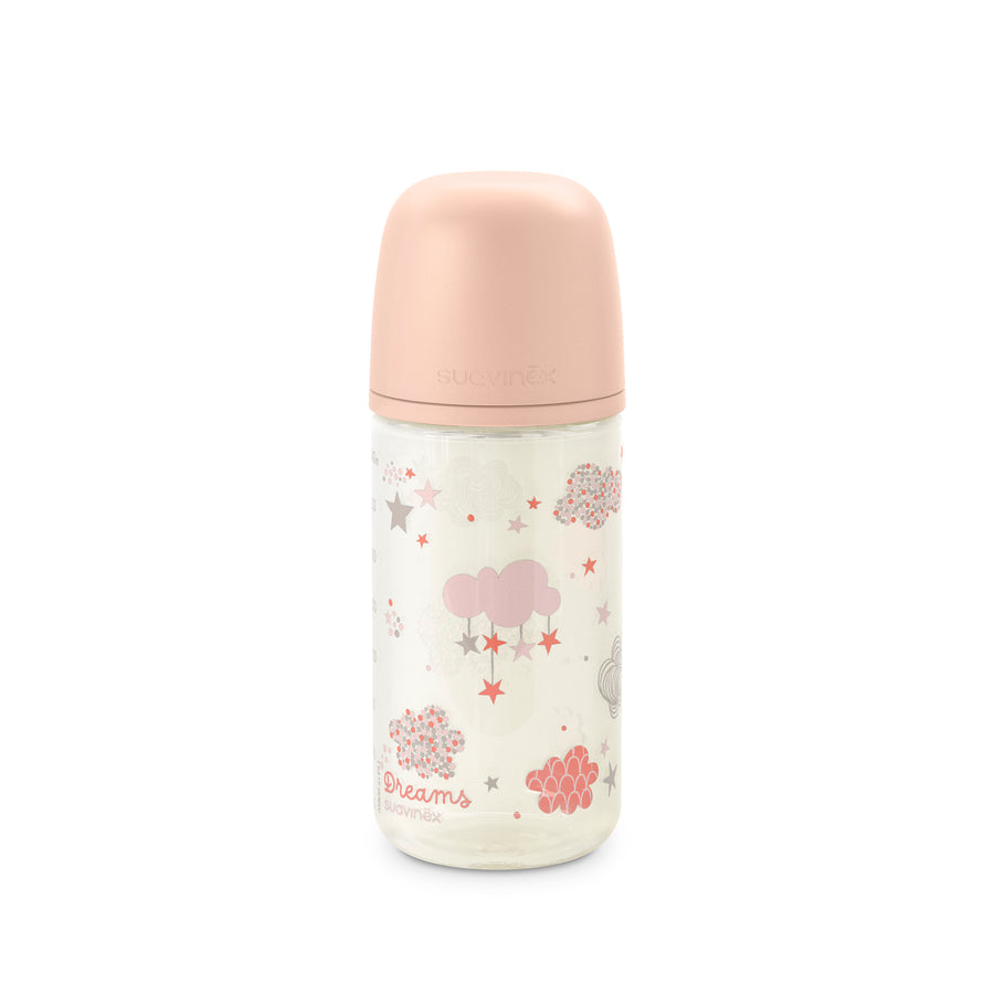Suavinex Dreams Glass Baby Bottle SX Pro 240ml Slow Flow 0+months